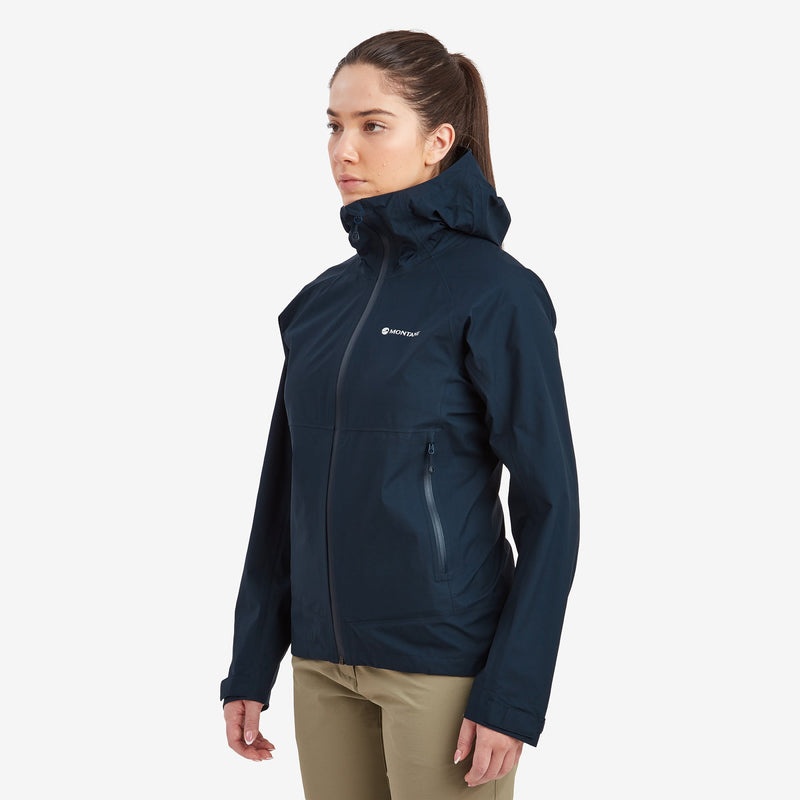 Montane Spirit Lite Regenjacke Damen Navy | UWKV-39741