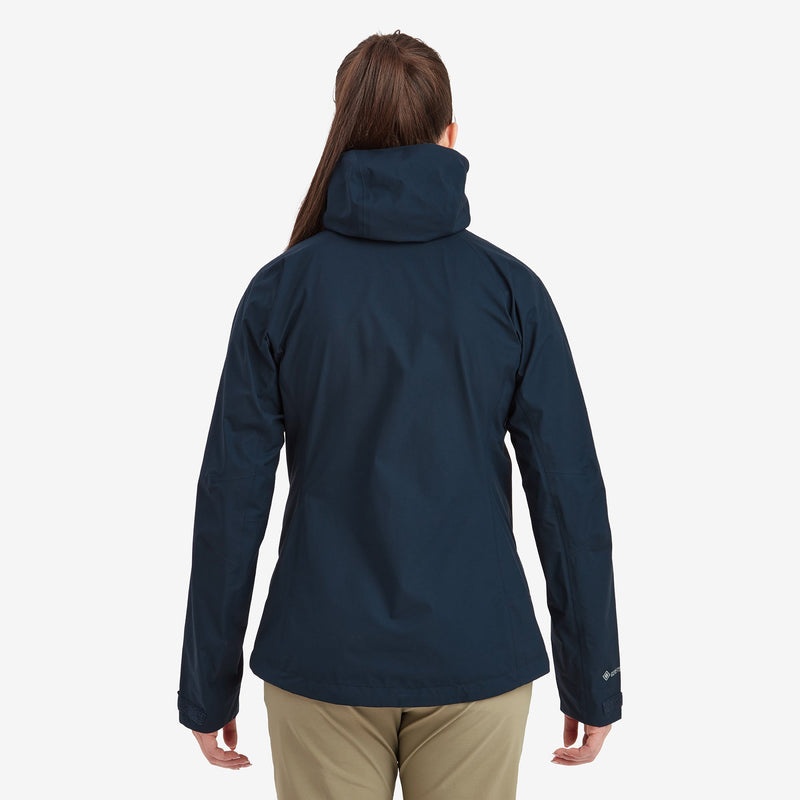 Montane Spirit Lite Regenjacke Damen Navy | UWKV-39741