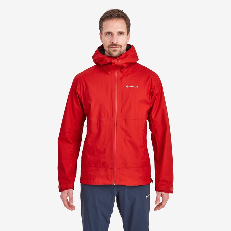 Montane Spirit Lite Regenjacke Herren Rot | BVMT-76501