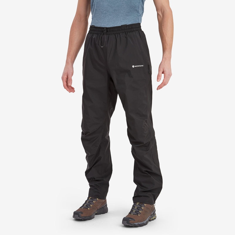 Montane Spirit Lite Wasserdichte Hose Herren Schwarz | UJTO-07361