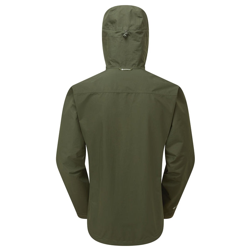 Montane Spirit Regenjacke Herren Dunkelgrün | VHWL-87610