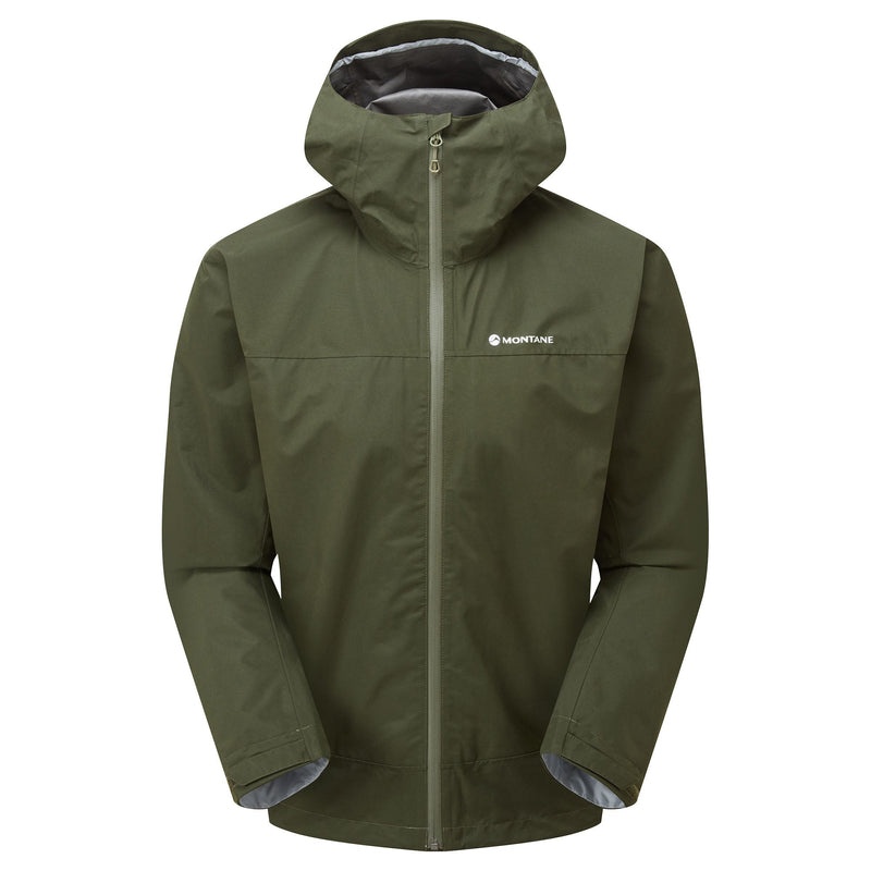 Montane Spirit Regenjacke Herren Dunkelgrün | VHWL-87610