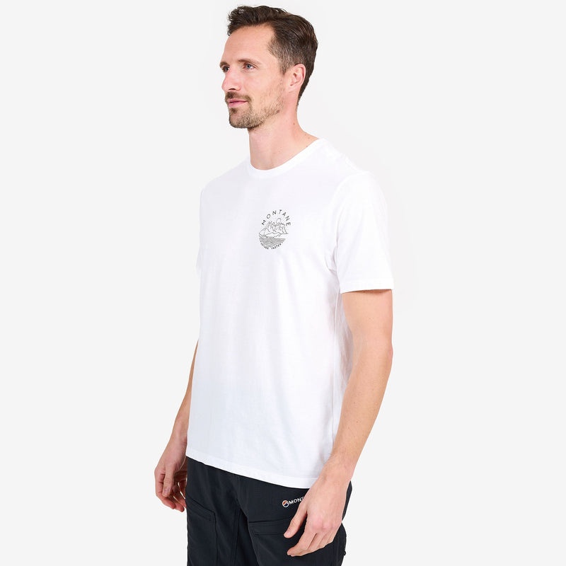 Montane Starscape T-Shirt Herren Weiß | CXQU-08719