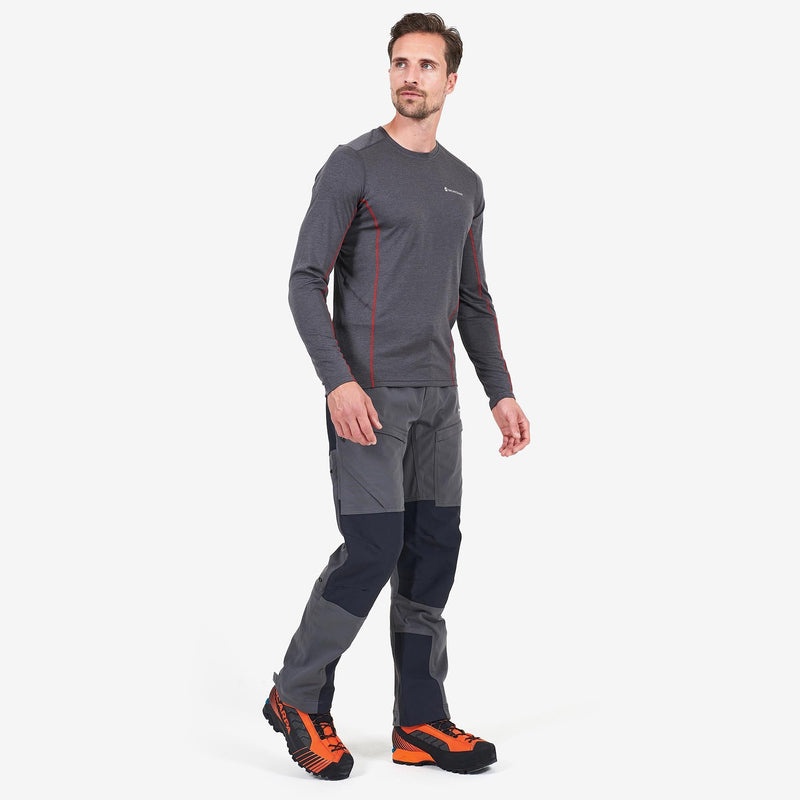 Montane Super Terra Hose Herren Dunkelgrau | RHKZ-62948