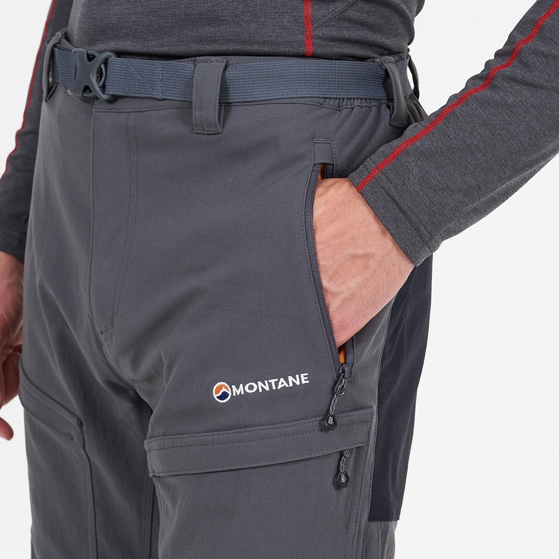 Montane Super Terra Hose Herren Dunkelgrau | RHKZ-62948