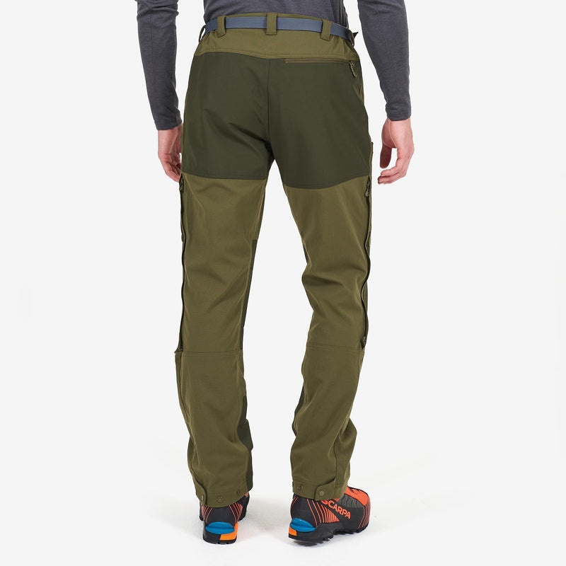 Montane Super Terra Hose Herren Dunkelgrün | POBN-93087