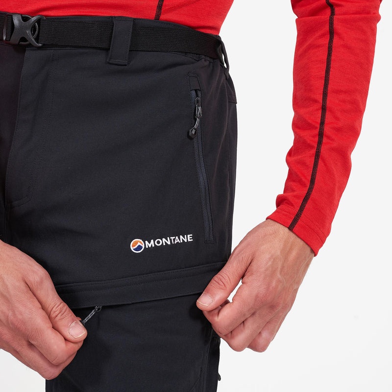 Montane Super Terra Hose Herren Schwarz | WEUP-36072