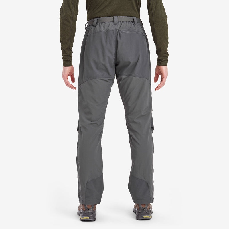 Montane Terra Hose Herren Dunkelgrau | MPFK-14705