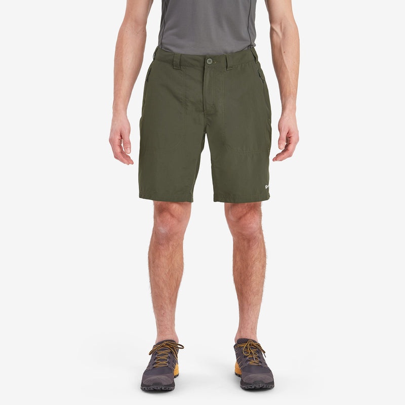 Montane Terra Kurze Hose Herren Dunkelgrün | DQBN-94378