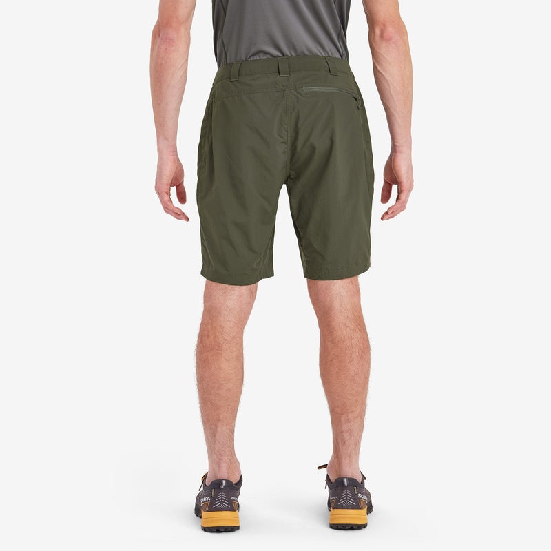 Montane Terra Kurze Hose Herren Dunkelgrün | DQBN-94378