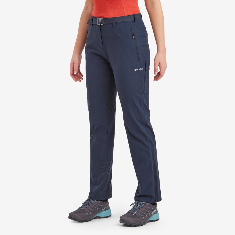 Montane Terra Stretch Hose Damen Navy | WPGA-19204