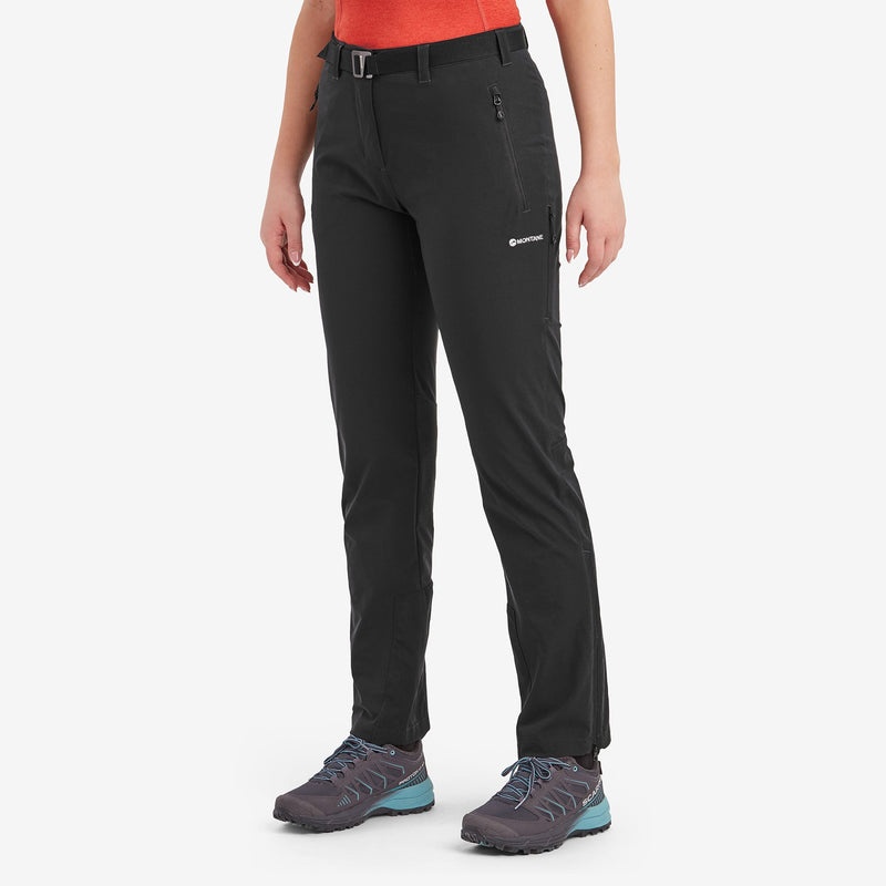 Montane Terra Stretch Hose Damen Schwarz | AQVF-28536