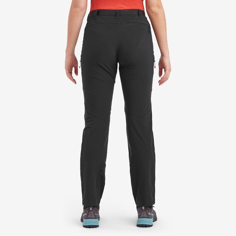 Montane Terra Stretch Hose Damen Schwarz | AQVF-28536