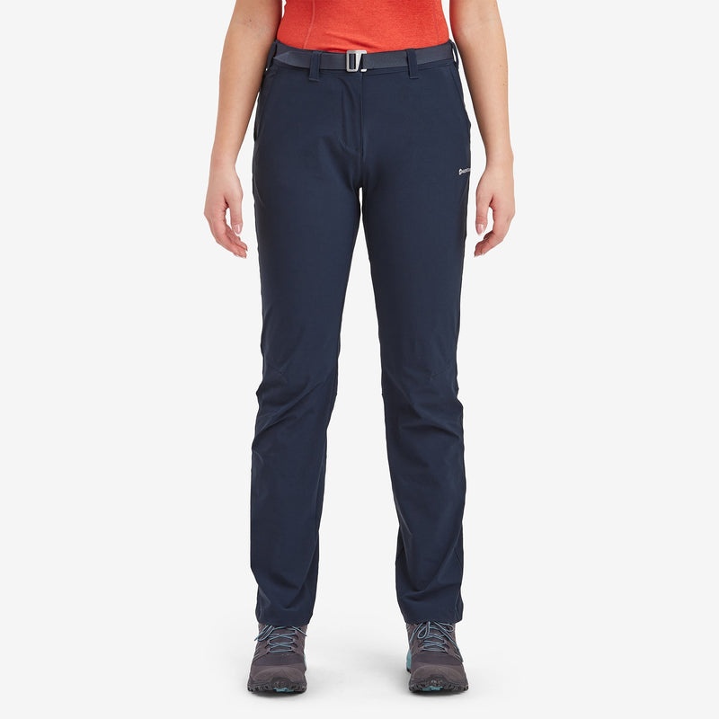 Montane Terra Stretch Lite Hose Damen Navy | OSIG-05271