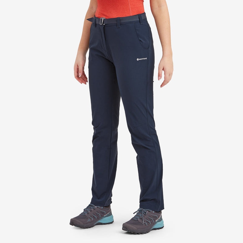 Montane Terra Stretch Lite Hose Damen Navy | OSIG-05271