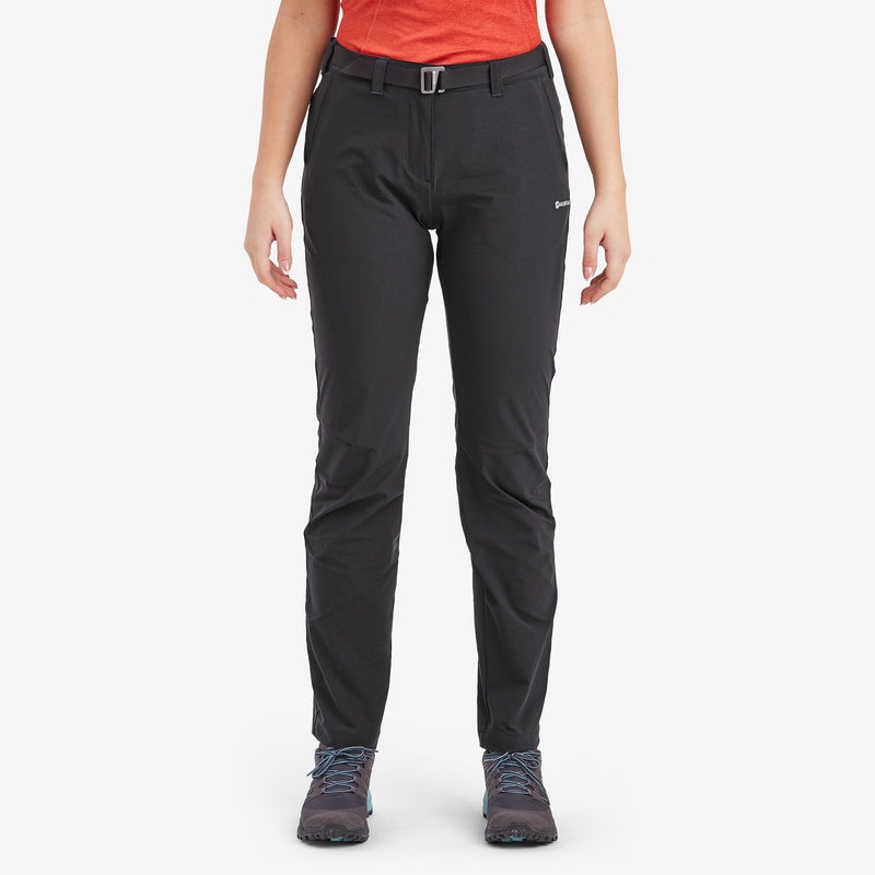 Montane Terra Stretch Lite Hose Damen Schwarz | VFZC-48513