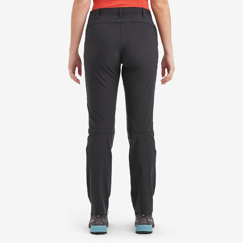 Montane Terra Stretch Lite Hose Damen Schwarz | VFZC-48513