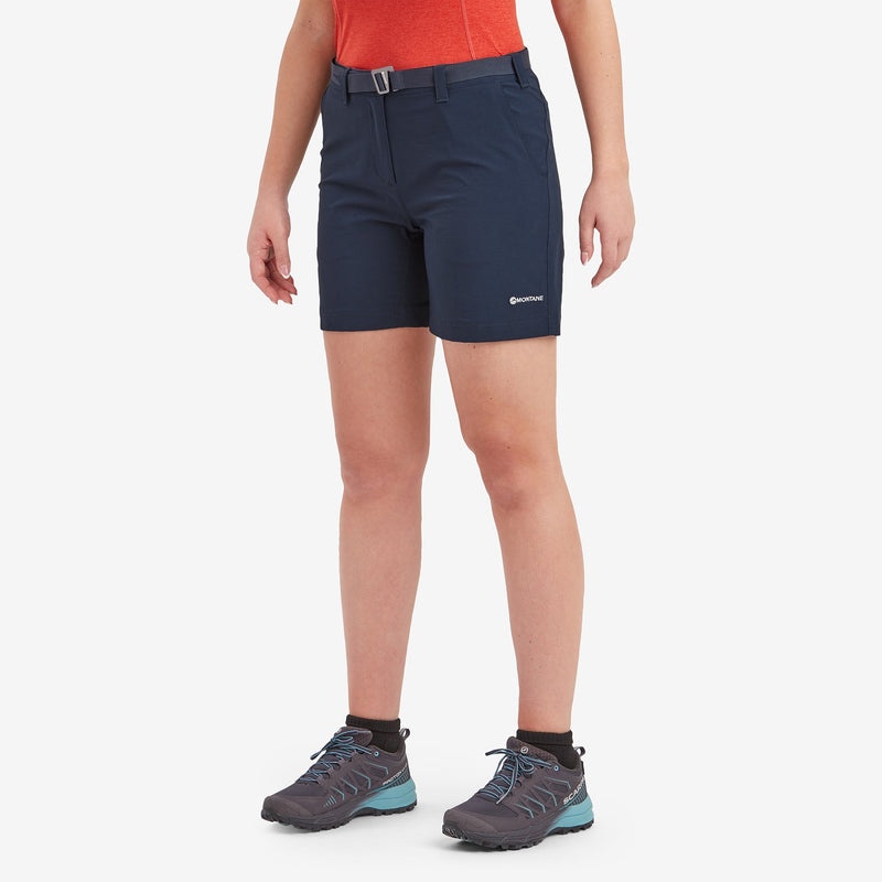 Montane Terra Stretch Lite Kurze Hose Damen Navy | IXLM-03675