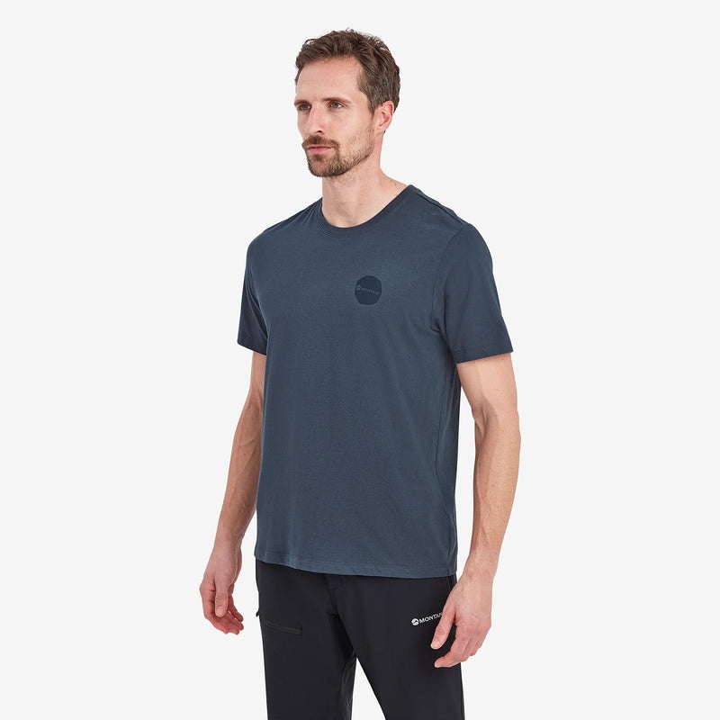 Montane Transpose T-Shirt Herren Blau | HXZP-84516