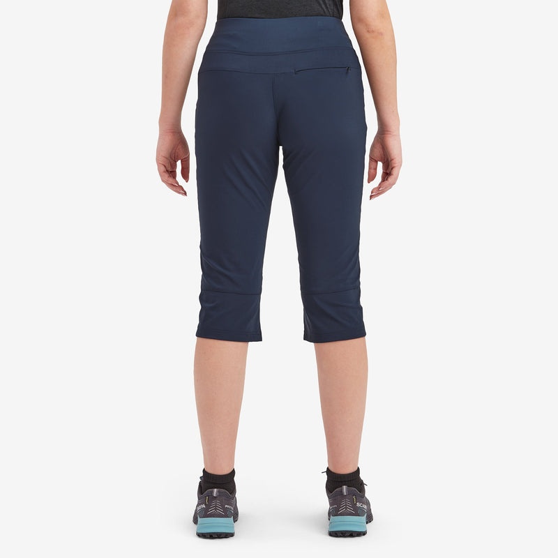 Montane Tucana Lite Stretch Capri 3/4 Leggings Damen Navy | FWXD-52931