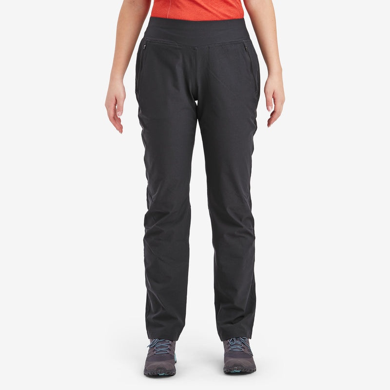 Montane Tucana Stretch Hose Damen Schwarz | MDKW-01763