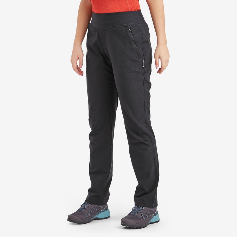 Montane Tucana Stretch Hose Damen Schwarz | MDKW-01763