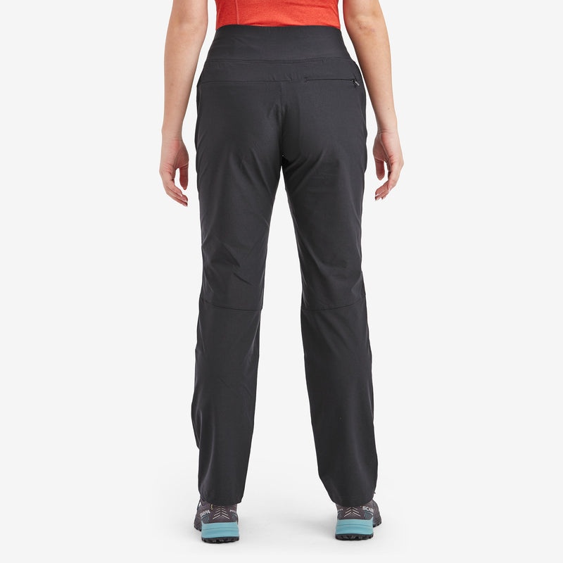 Montane Tucana Stretch Hose Damen Schwarz | MDKW-01763