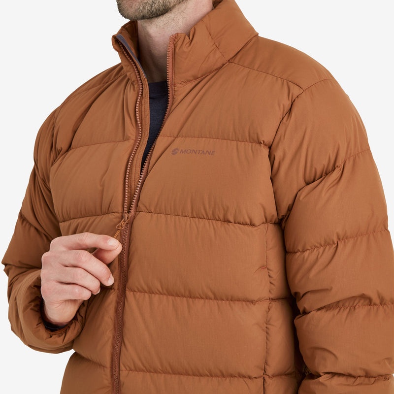 Montane Tundra Daunenjacken Herren Braun | JSVE-83069