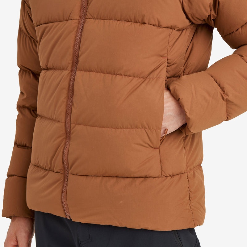 Montane Tundra Daunenjacken Herren Braun | JSVE-83069