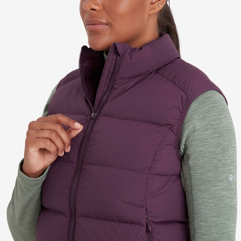 Montane Tundra Daunenweste Damen Lila | AQJT-13920