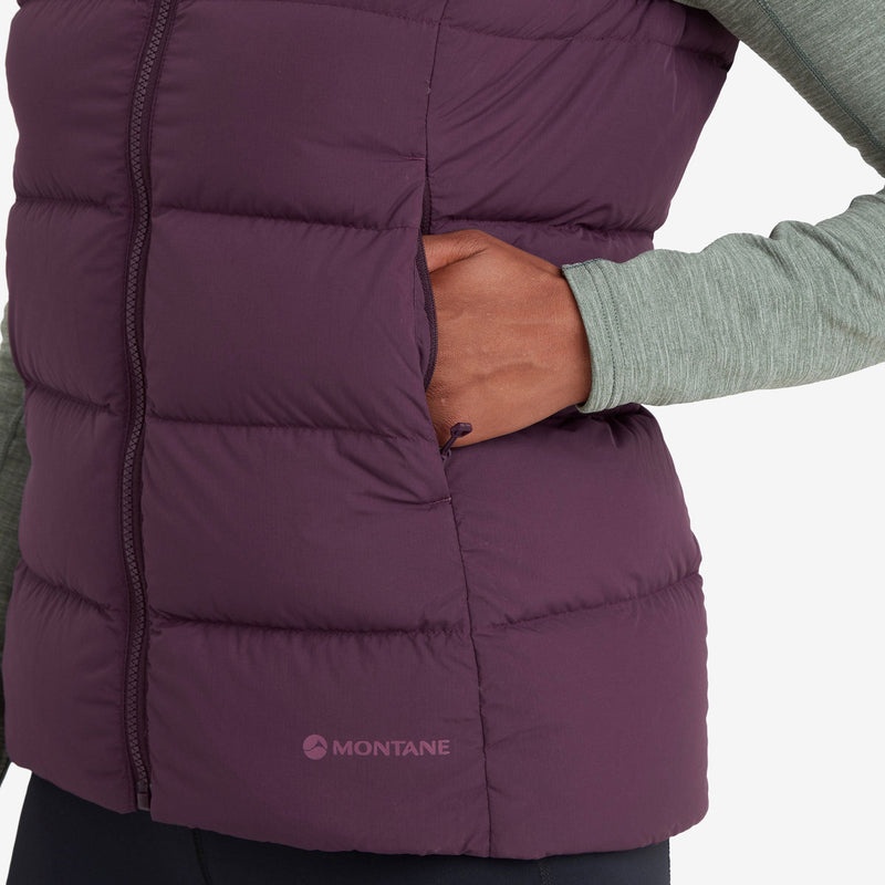 Montane Tundra Daunenweste Damen Lila | AQJT-13920