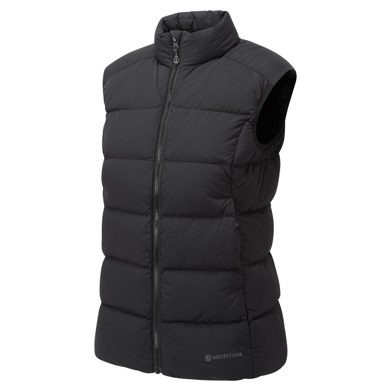 Montane Tundra Daunenweste Damen Schwarz | CXBJ-24639