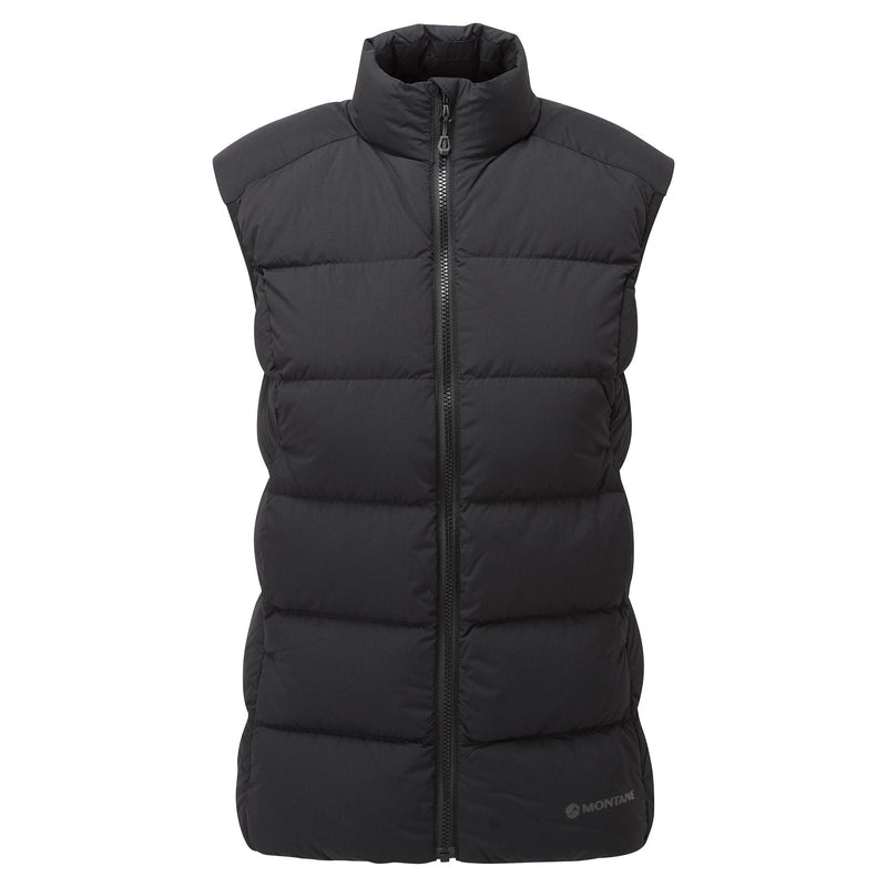 Montane Tundra Daunenweste Damen Schwarz | CXBJ-24639