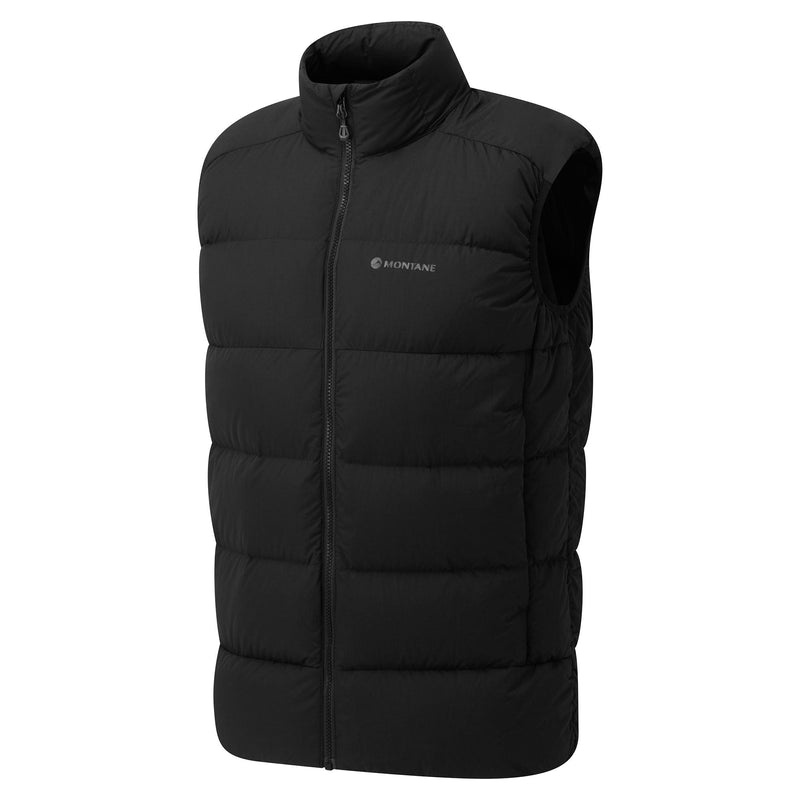 Montane Tundra Daunenweste Herren Schwarz | EHIO-64032