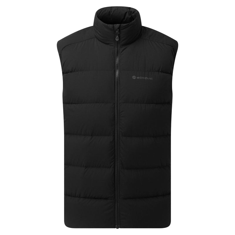 Montane Tundra Daunenweste Herren Schwarz | EHIO-64032