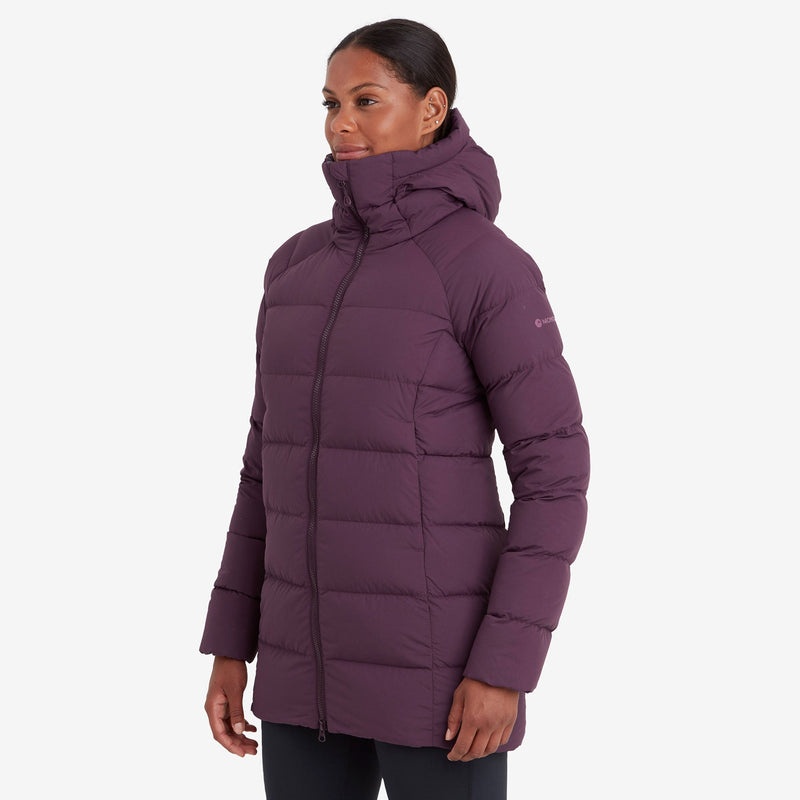 Montane Tundra Mit Kapuze Daunenjacken Damen Lila | CVZA-09327